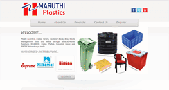 Desktop Screenshot of maruthiplastics.org